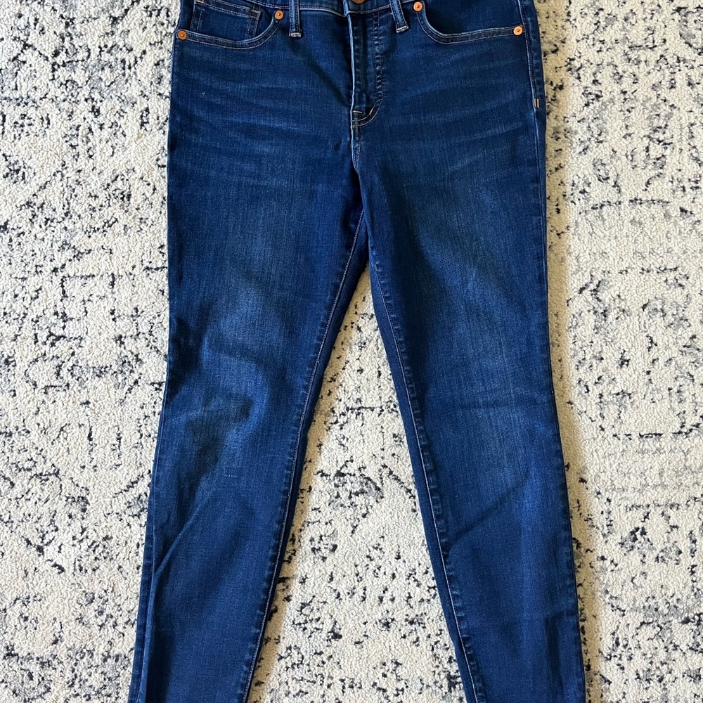 Madewell 9” High Rise skinny jeans 29P